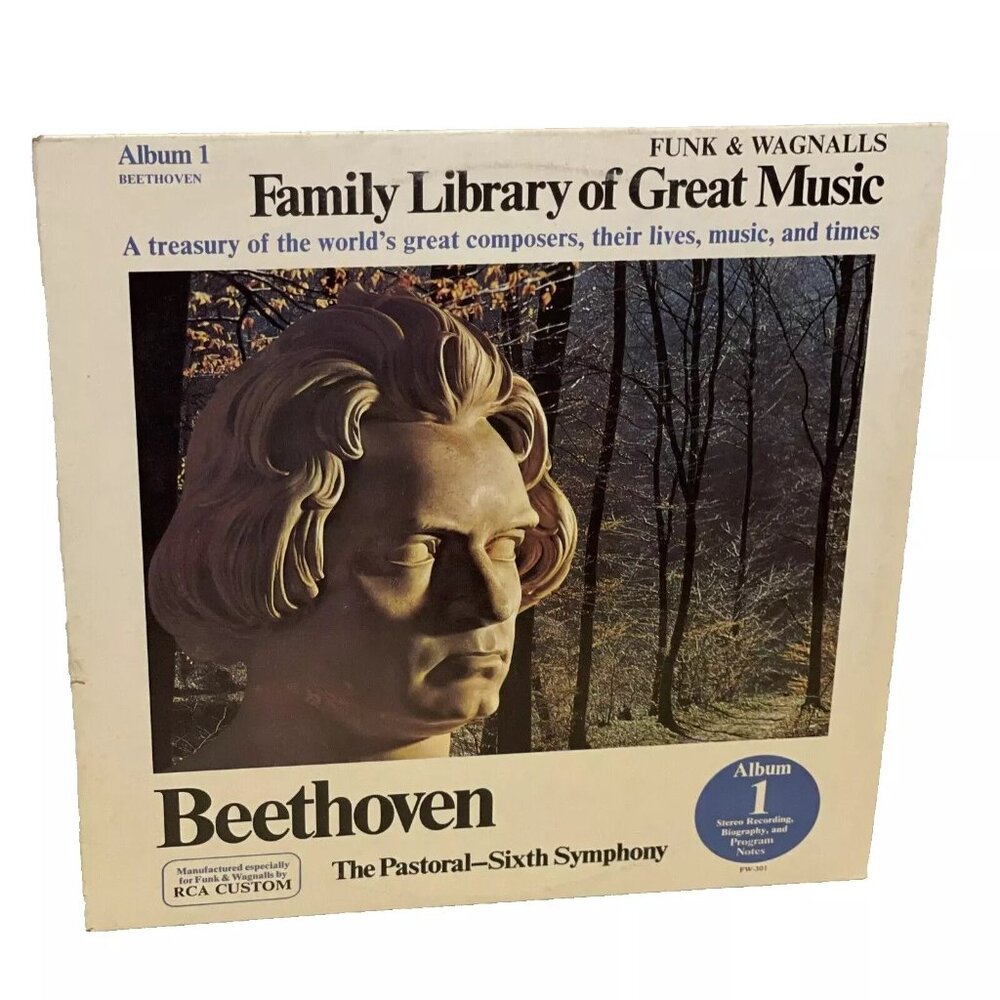Beethoven The Pastoral Sixth Symphony (Vinyl, 1976) RCA Custom FW-301 VG+